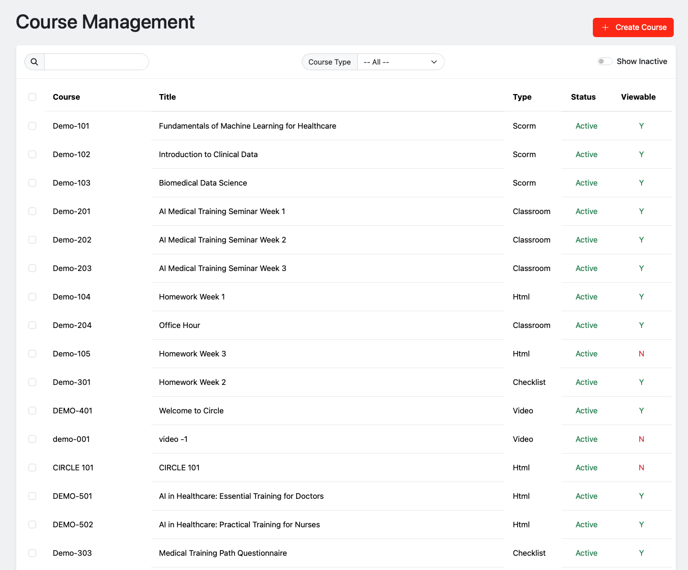 Circle LMS - Train Organizations at Scale